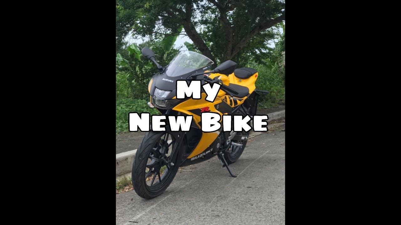 My New Bike (Dream Bike for now) | Suzuki GSX R150 Yellow | GoPro Hero