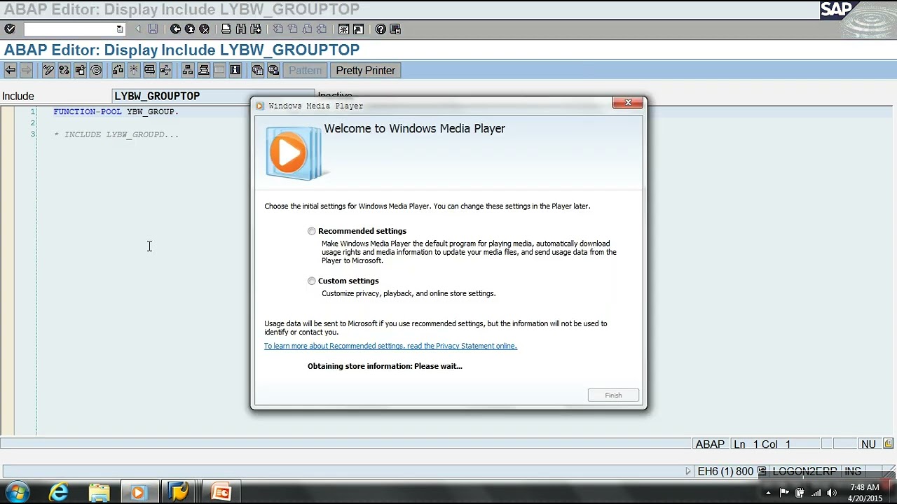 Day29 SAP BW: Generic Extraction using FM version 1