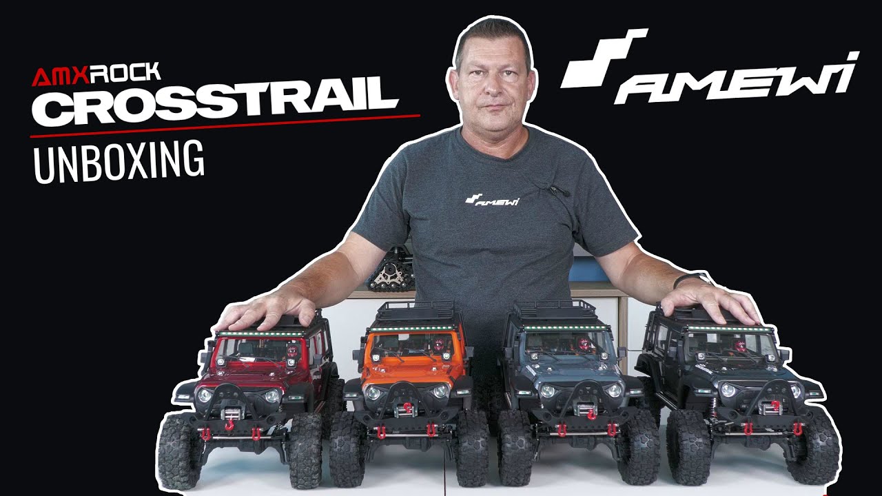 Neuheit: AMXRock Crosstrail Crawler 4WD 1:10 ARTR | RC-Offroad | Unboxing | Deutsch
