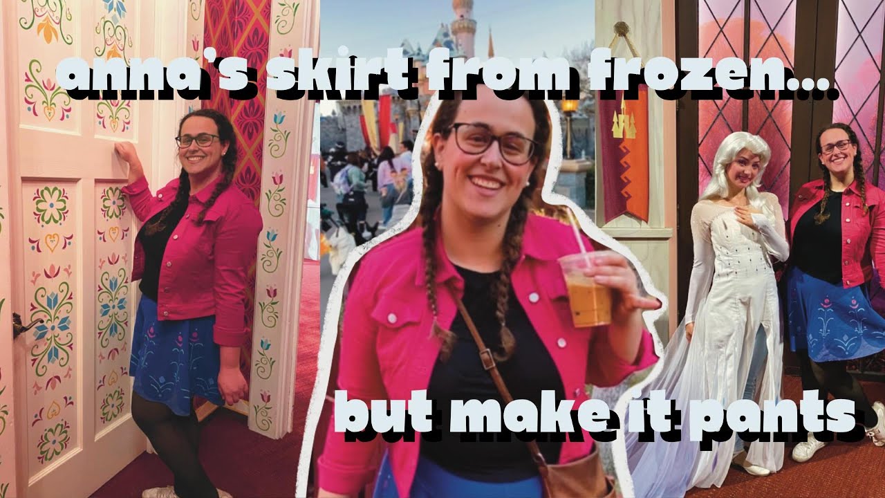 Making casual clothing inspired by Frozen
