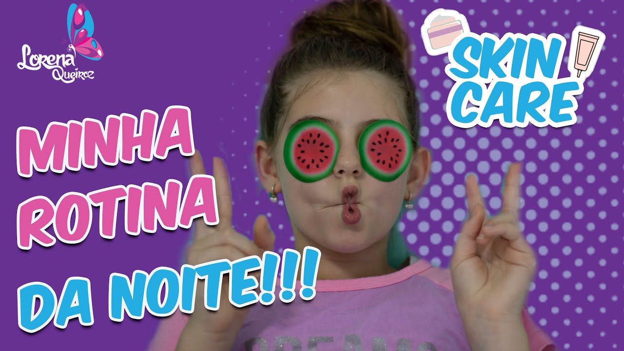 MINHA ROTINA DA NOITE!