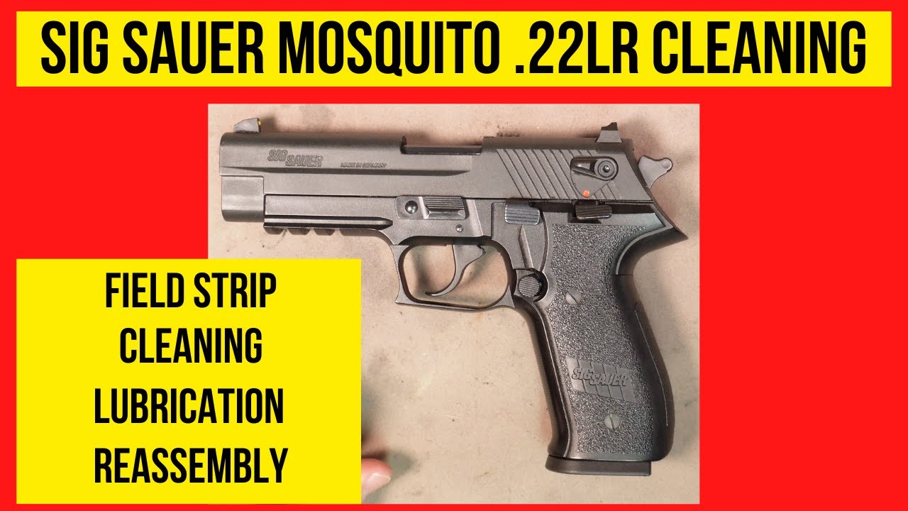 Чистка и смазка SIG SAUER MOSQUITO. ЛЕГКО, шаг за шагом