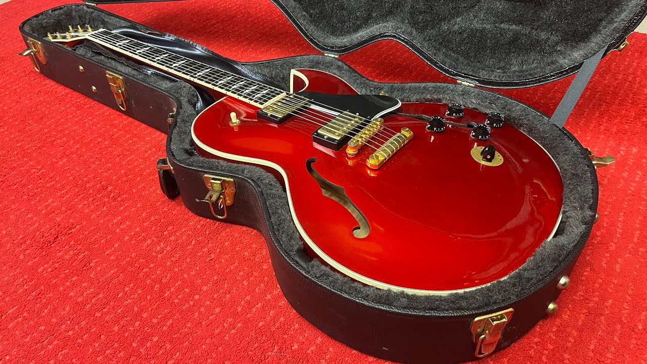 Gibson ES-137 Custom Candy Apple Red OMG!!! 😱😱😱