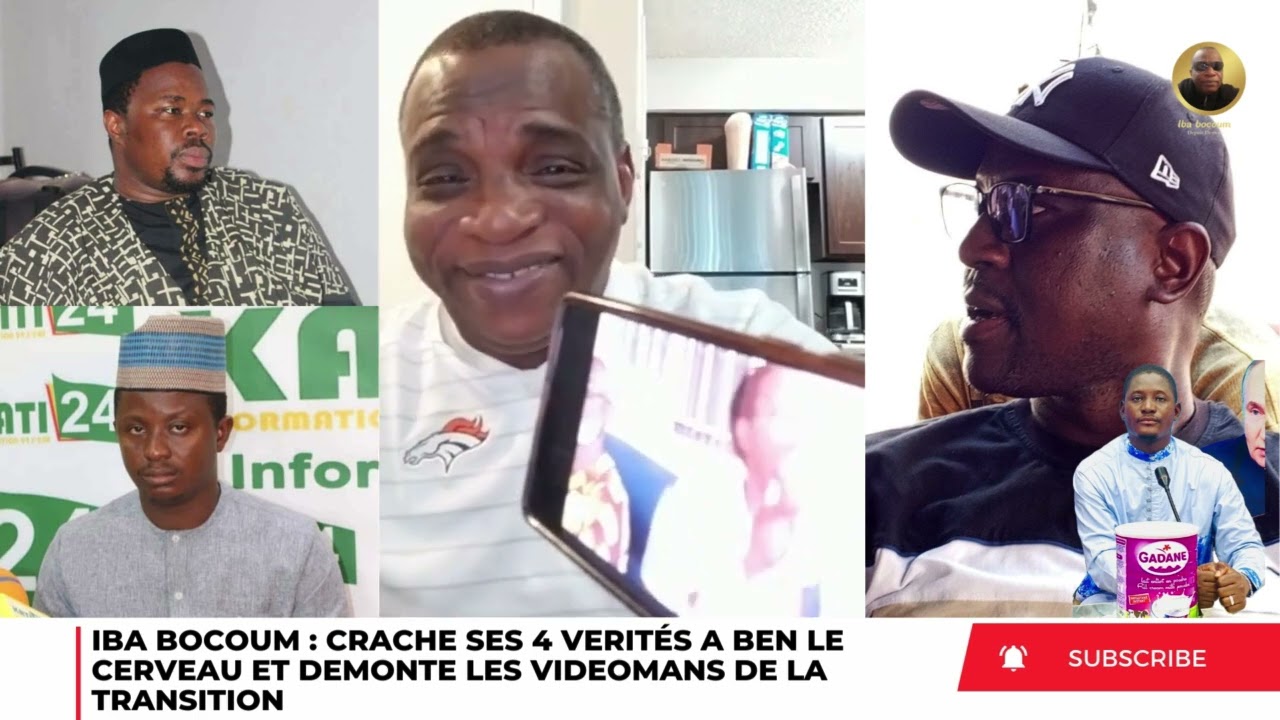 IBA BOCOUM CRACHE SES 4 VÉRITÉS A BEN LE CERVEAU ET DEMONTE LES VIDEOMANS DE LA TRANSITION 