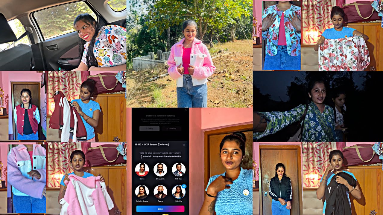 Please Ettendala Bigboss d eppuna Namma Rakshitha g vote malpule🙏/Meesho jacket haul🥰