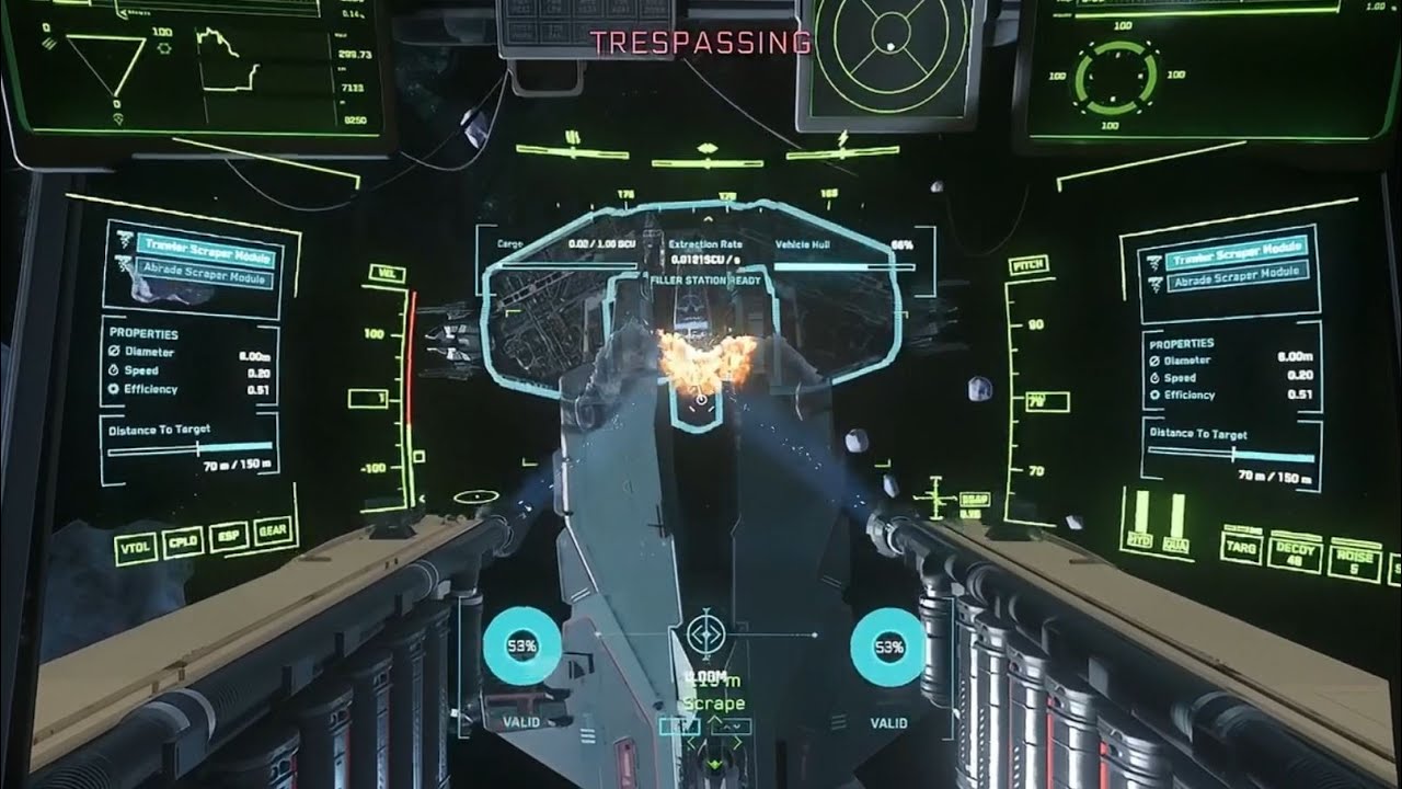 Star Citizen 3.21 - 435K aUEC Solo Salvage of Hammerhead Clean-up - 24SCU RMC