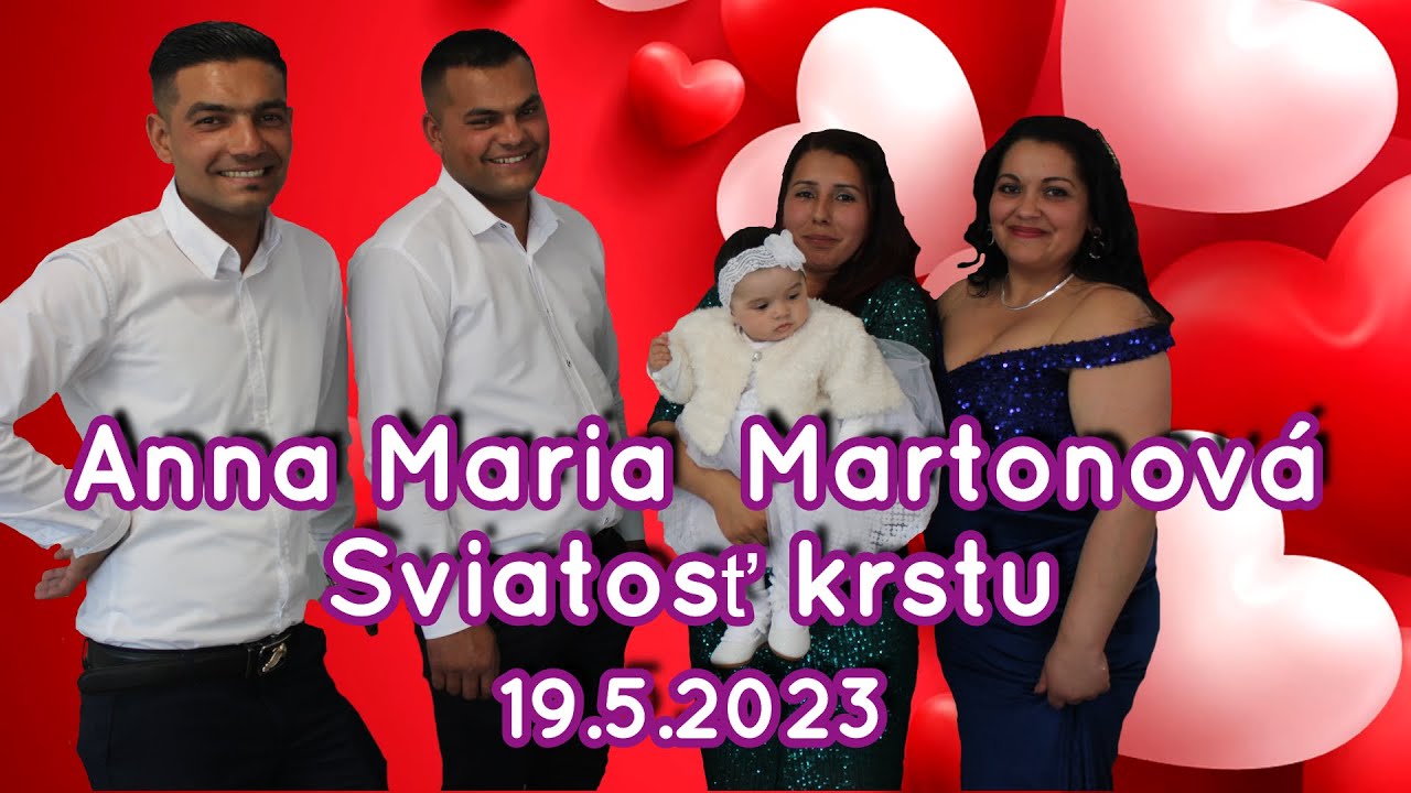 Sviatosť krstu Anna Maria Martonova - Žehňa 19.5.2023