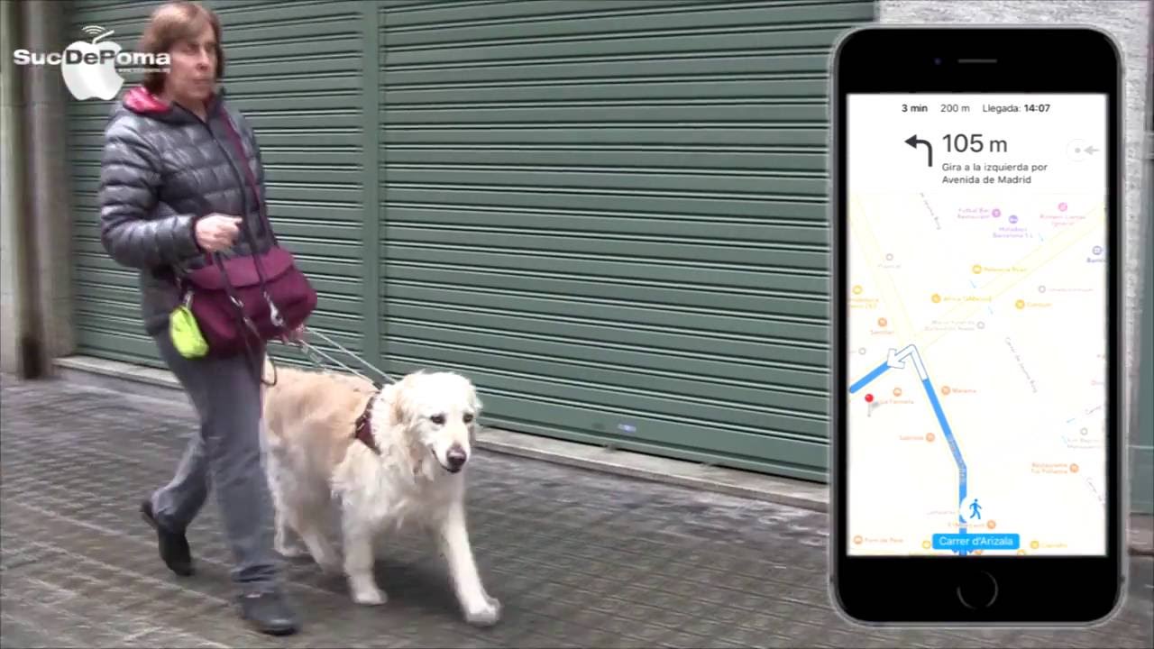 GPS para ciegos en el iPhone