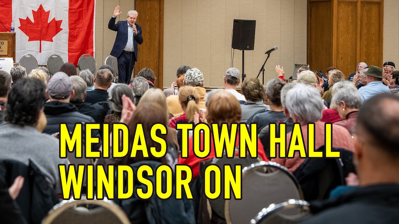Meidas Town Hall on the Front Line in Windsor, Ontario
