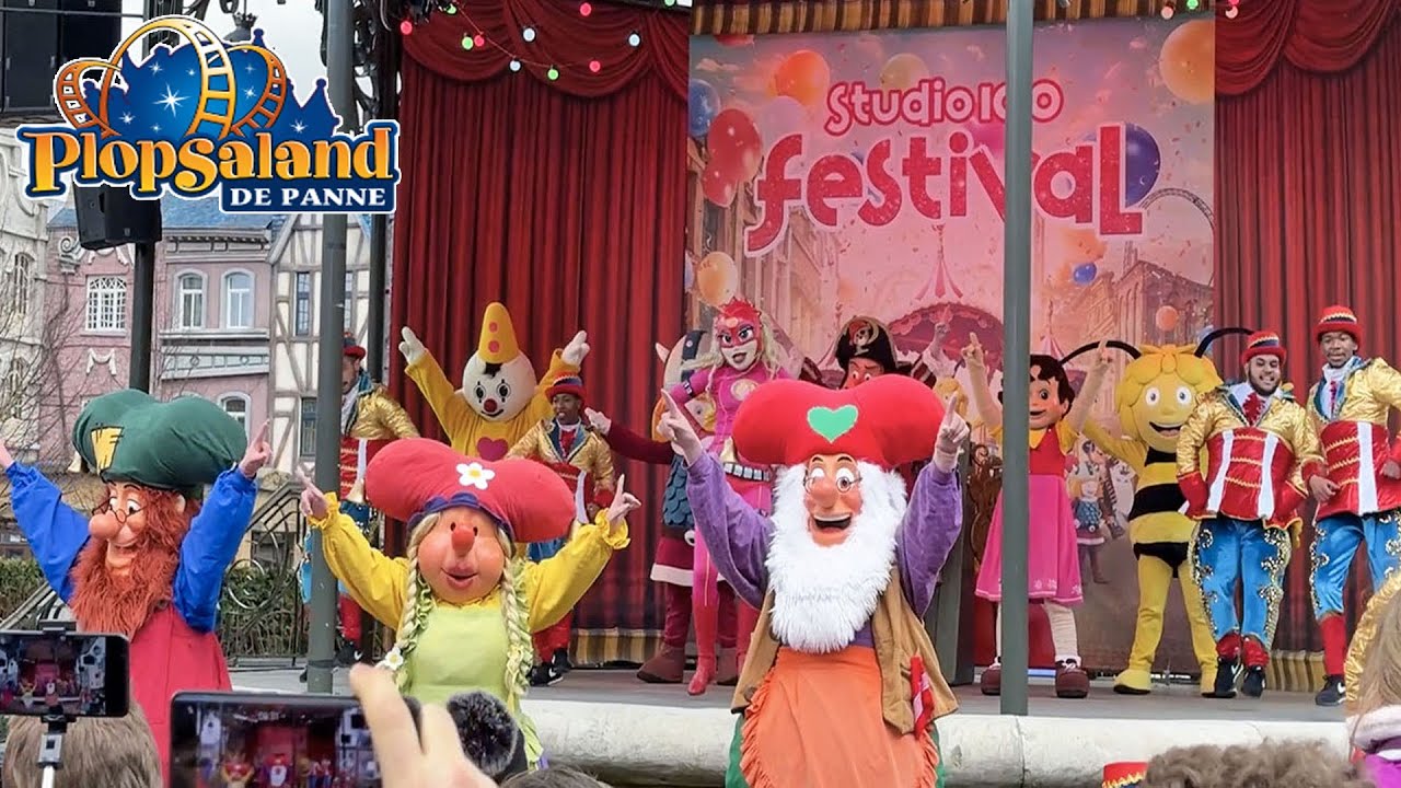 NIEUWE PARADE IN PLOPSALAND DE PANNE!!!!