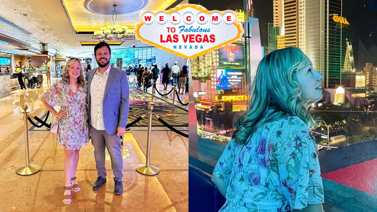 Las Vegas MY FIRST TIME! The Mirage Room Tour & Volcano, Bellagio Fountains, Caesars Palace & MORE!