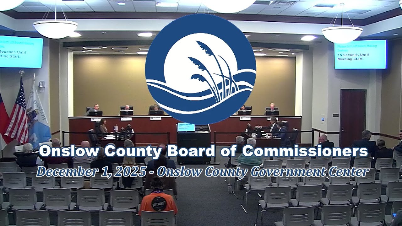 Onslow County Board of Commissioners' Meeting