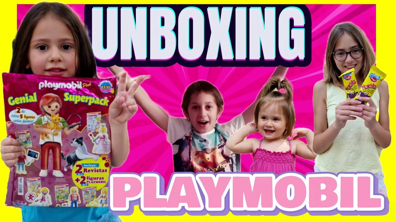 ABRIMOS SÚPER PACK PINK DE PLAYMOBIL QUE CONTIENE ¡¡2 SORPRESAS!!😱...¿QUÉ NOS TOCÓ?_NALUCHI VLOG