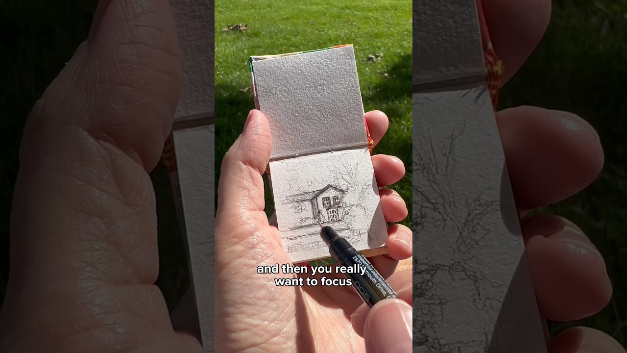 GENIUS TIP for Painting Outside #pleinair #arttips