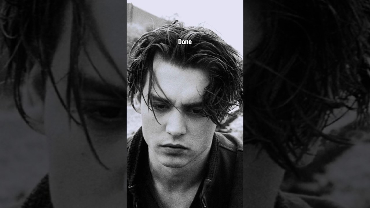 Johnny depp 90's hairstyle guide