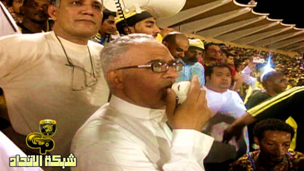 صالح القرنى والجمهور الاتحادي مباراة الاتحاد والاتفاق