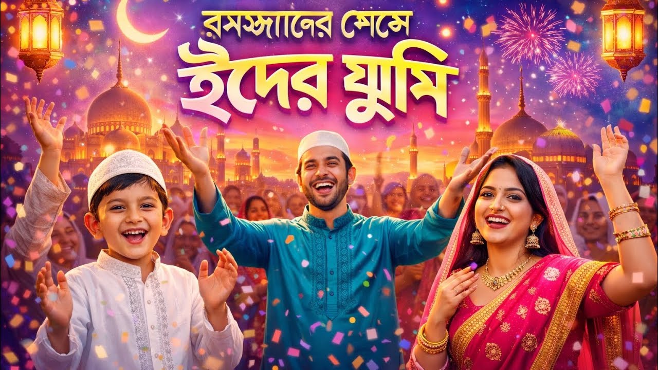 রমজানের শেষে ঈদের খুশি | প্রিমিয়াম ঈদ গান | ভাইরাল হিট new Bangla Eid new song