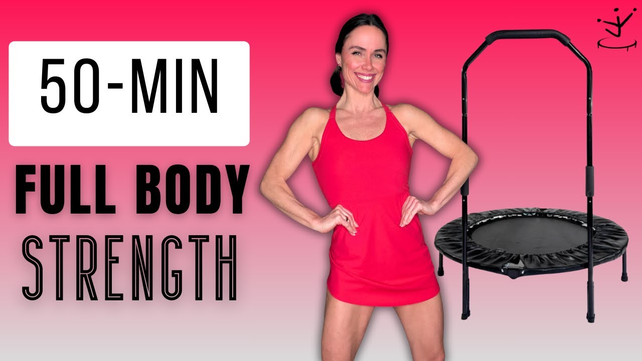 50-Minute Low Impact Rebounding | Build Muscle & Endurance Safely for All Levels
