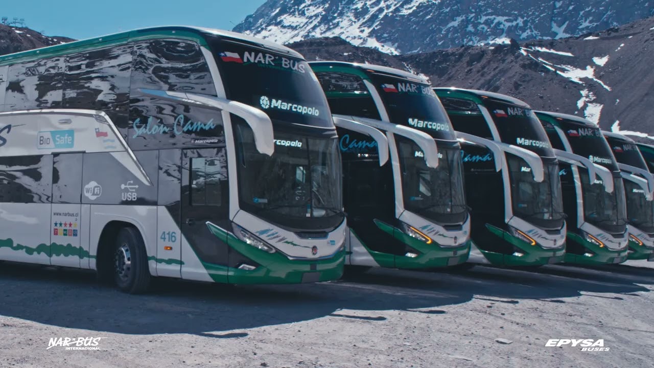 Desde Brasil hasta Chile:  Llegan 11 Marcopolo Paradiso G8 1800 DD para nuestro aliado Narbus