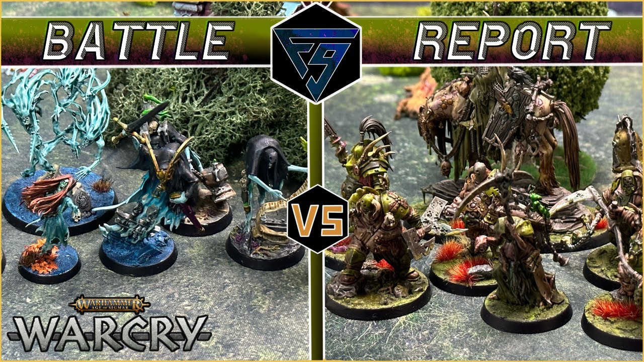 Warcry Battle Report: Nighthaunts VS Rotbringers
