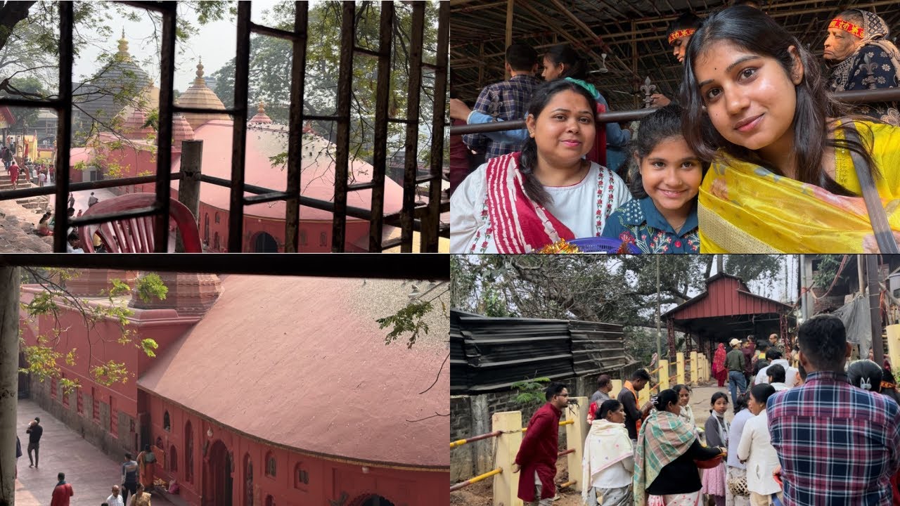 Bengali blog#ভোর ৫ টা থেকে দুপুর ২ অব্দি￼ লাইনে দাঁড়িয়ে 🌺কামরূপ কামাখ্যা 🌺মায়ের পুজো দিলাম 