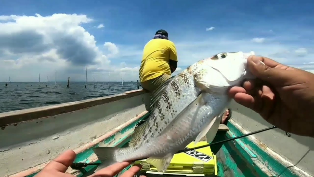 Fishing Kasama Mga Mahusay ko Daddy at Tito Sa Baklad ng Onse (Manila Bay)
