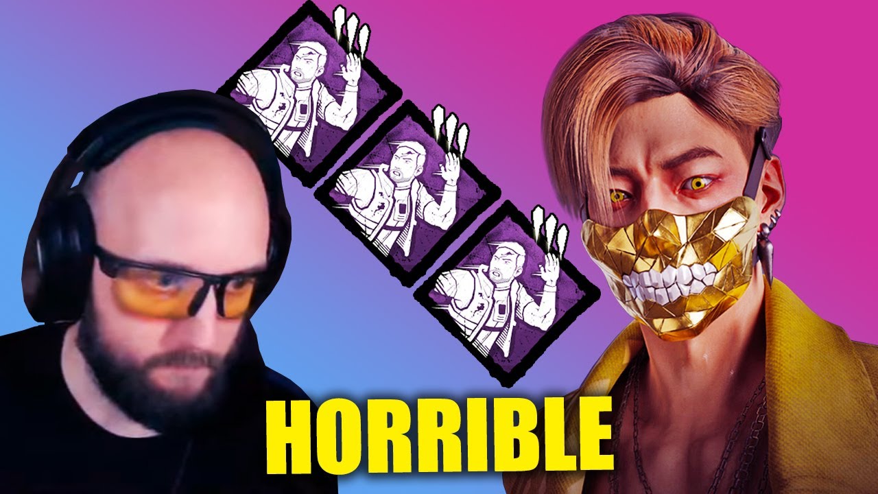 Trickster faces salty Made For This squad - Dead by Daylight