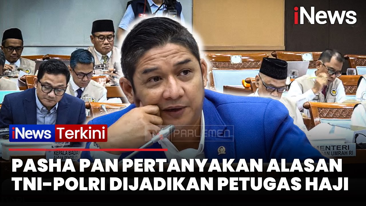 Pasha PAN Cecar Kementerian Haji soal Penugasan TNI-Polri sebagai Petugas Haji