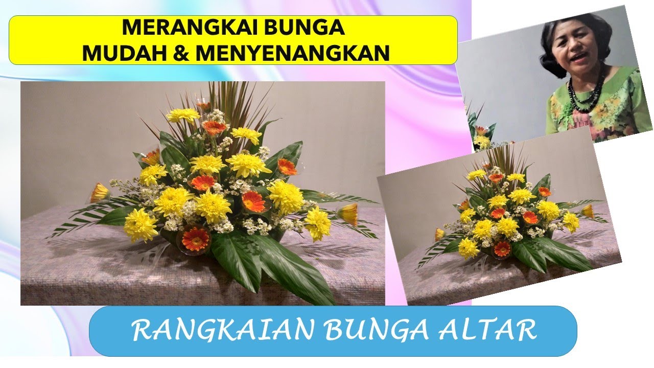 Merangkai Bunga Mudah & Menyenangkan, Rangkaian Bunga Altar