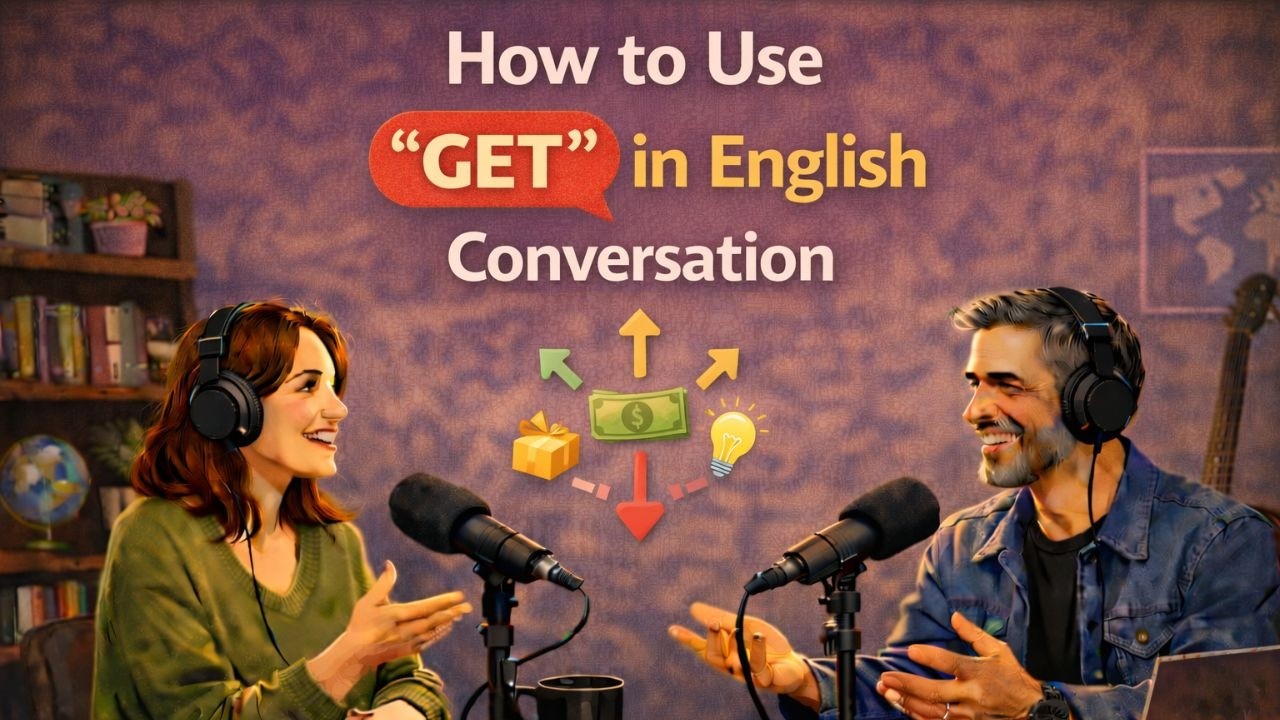 How to Use &ldquo;GET&rdquo; in English Conversation (Common Expressions & Phrases)