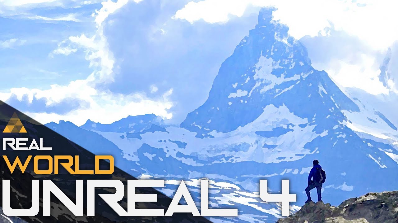 Real Location to Massive Open World Map in Unreal Engine 4