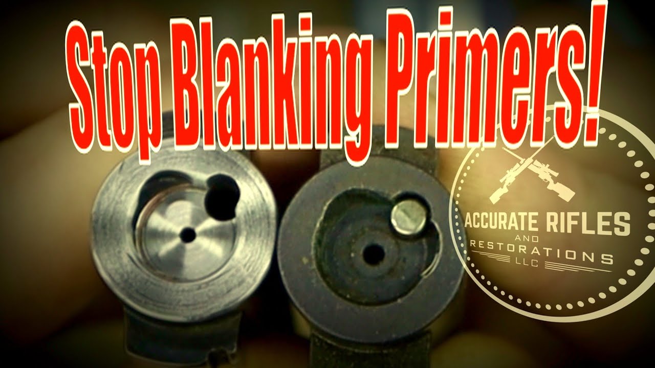 Bushing the Firing Pin Hole to Reduce or Eliminate Pierced Primers once and for all!
