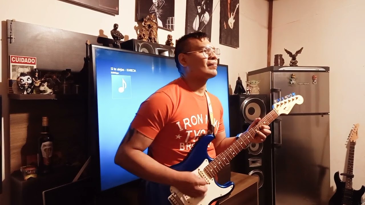 Si te alejas - KARICIA - cover guitarra.