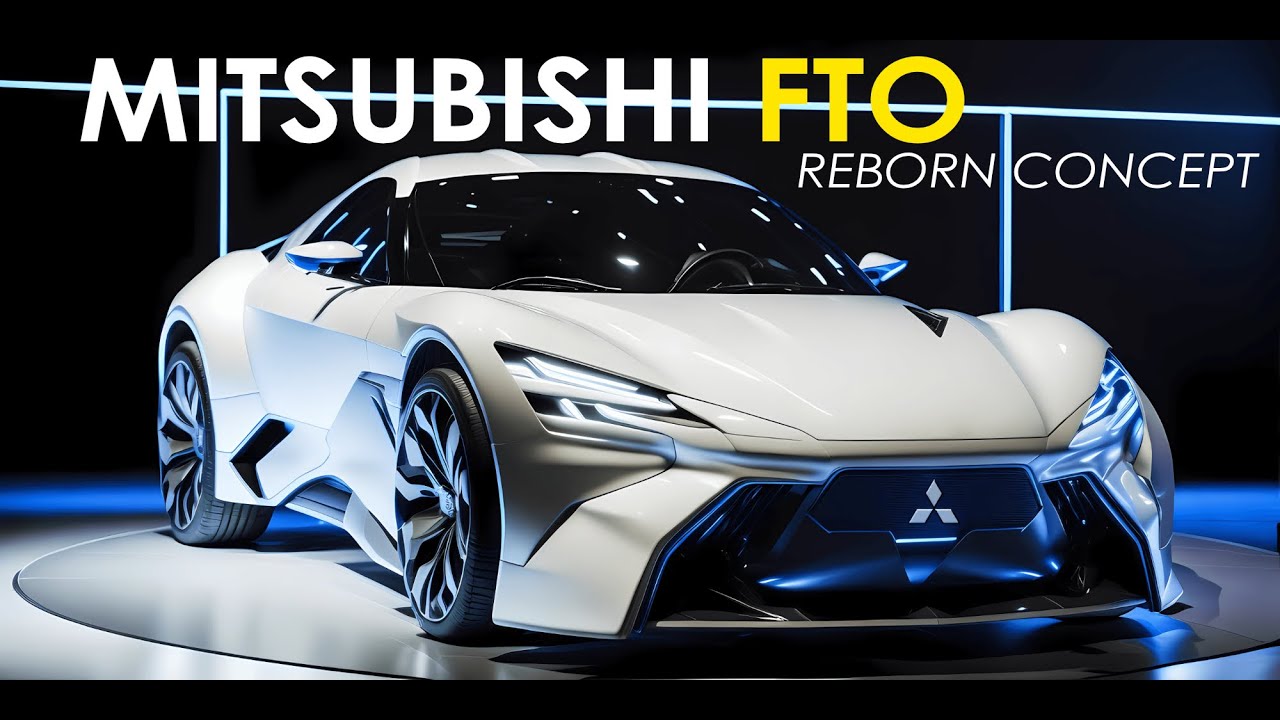 Mitsubishi FTO Reborn Concept Car, AI Design