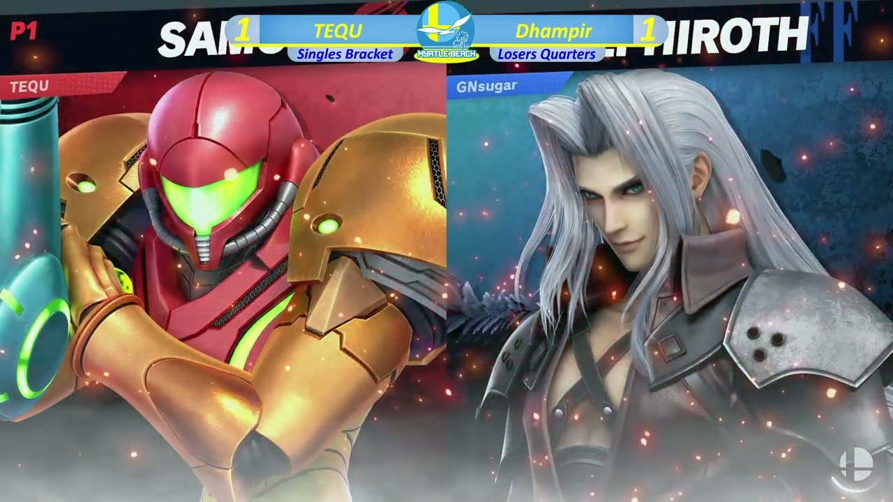 SocaSmash 169 Ultimate Singles: TEQU (Samus) vs Dhampir (Sephiroth) Losers Quarters
