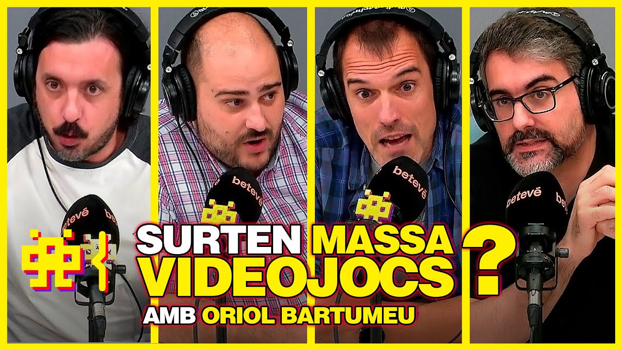 SURTEN MASSA VIDEOJOCS? amb ORIOL BARTUMEU (@Oriludic)
