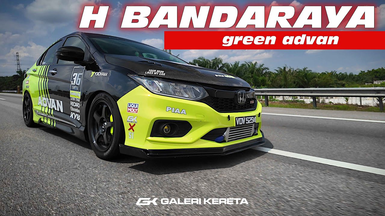Honda City GM6 ADVAN Green by Sir Joe Ahmad