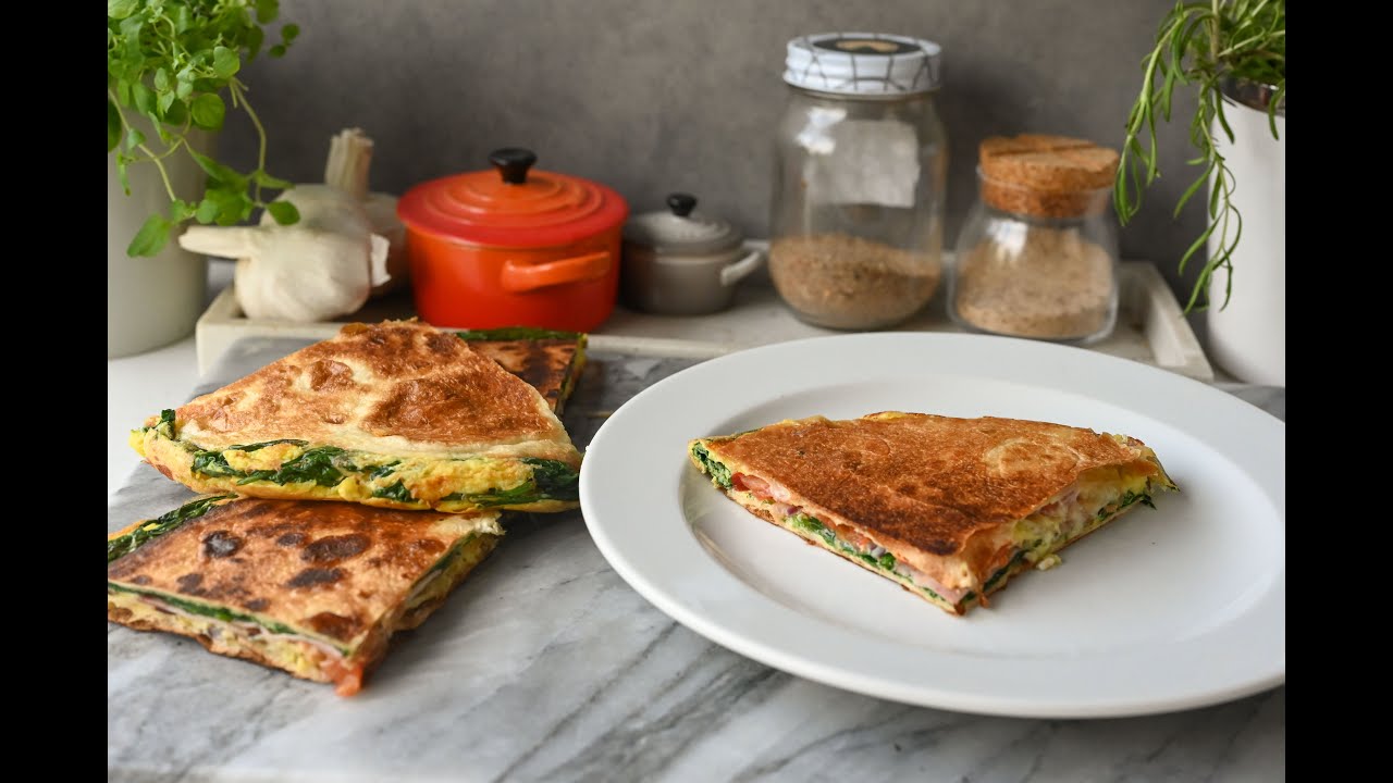 Tortilla omelett - Deilig middag p&aring; f&aring; minutter