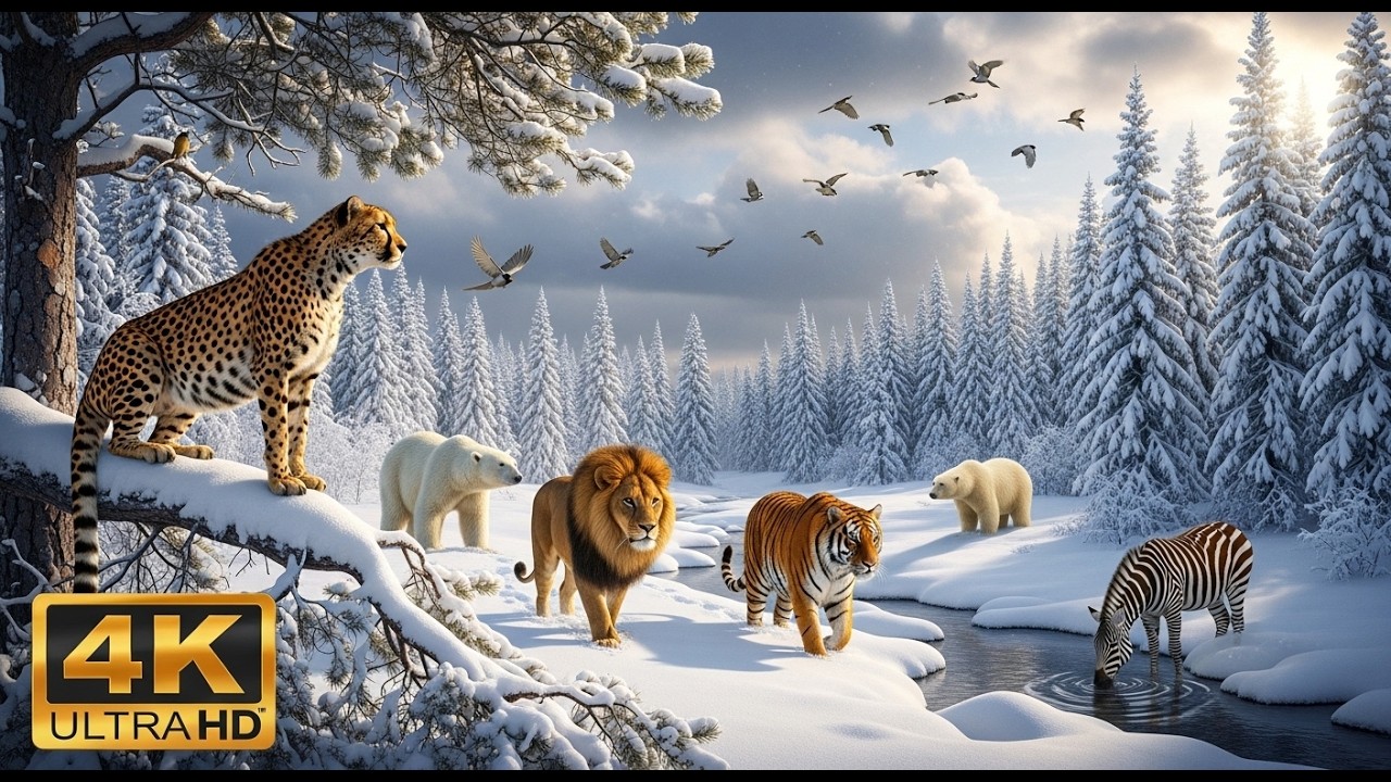 SIBERIA Animal Life in the Wild | Long Nature Documentary with Real Sounds