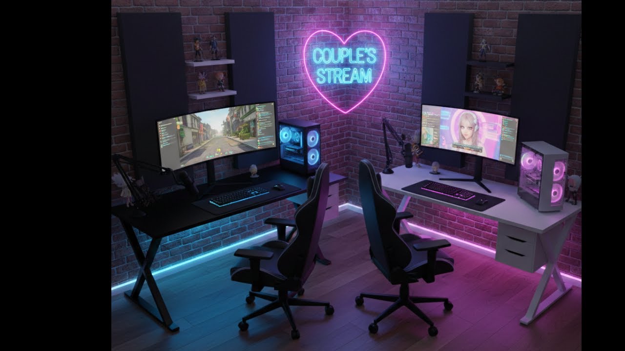 V-Day Couple's Stream - Gaming With The Fiance!