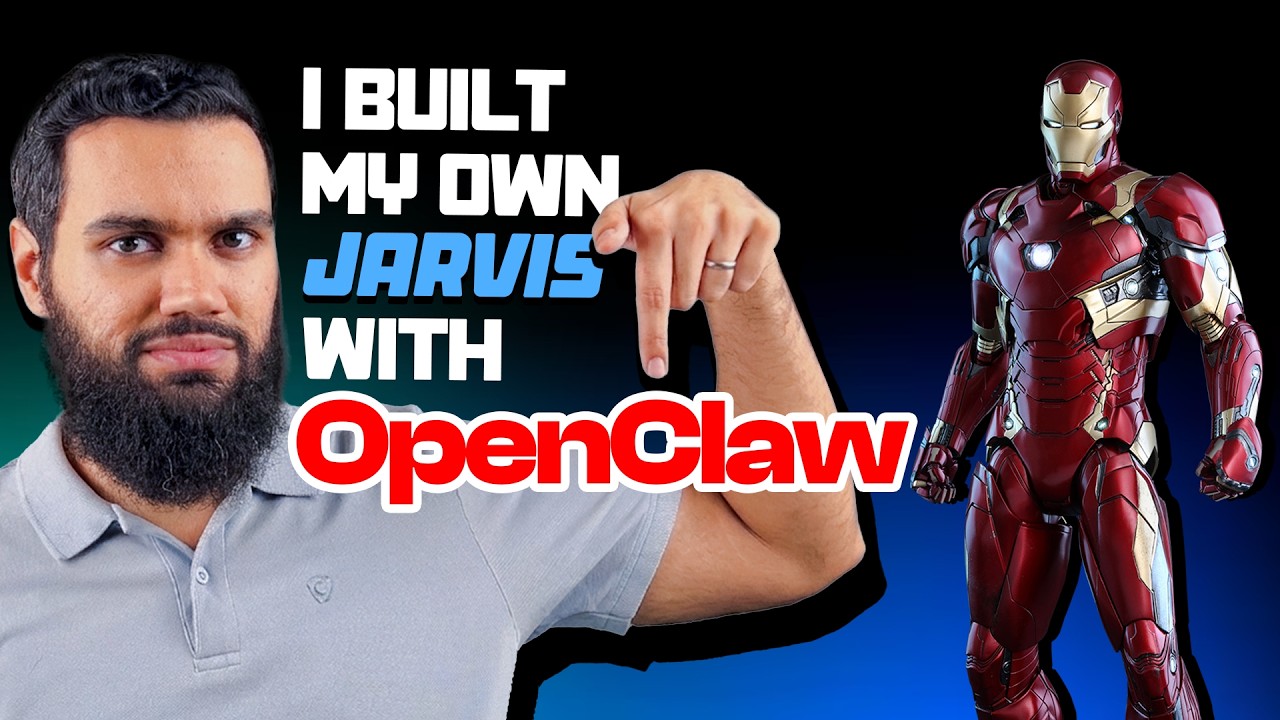 I Built My Own Jarvis from Iron Man with OpenClaw!