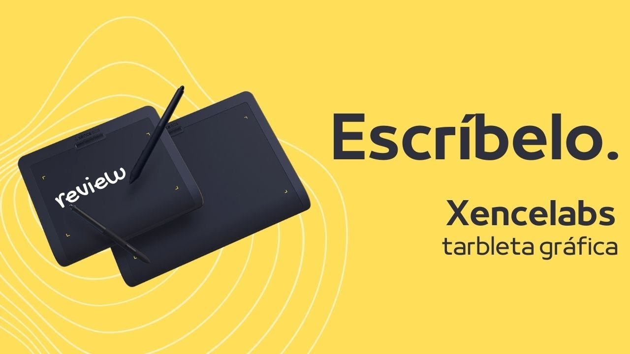 ¿Compensa la XENCELABS Tableta Gráfica? Review y Unboxing en español.