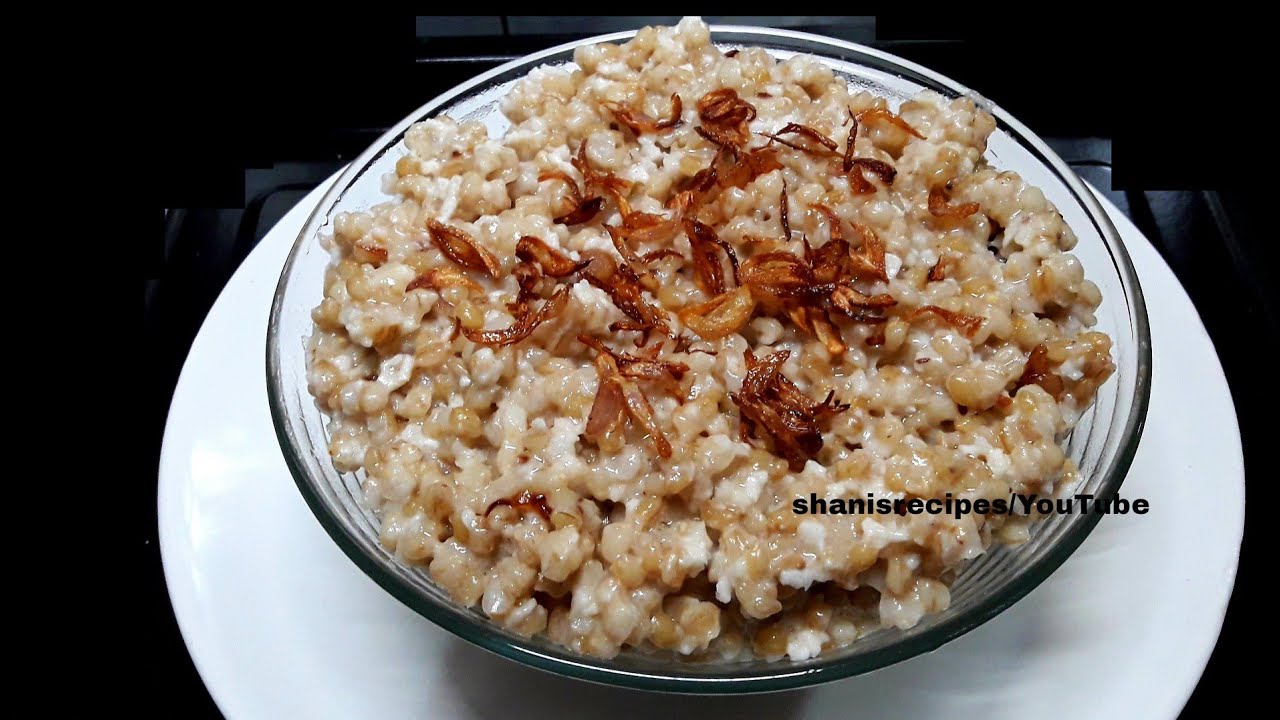 Gothambu Choru Recipe / Gothambu Vechathu/Healthy Wheat Porridge/shanisrecipes/HowToMakeGothambuchor