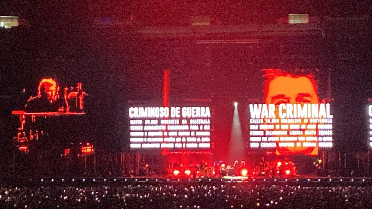 The Bravery of Being Out of Range  - Roger Waters  - Brasilia/Brasil