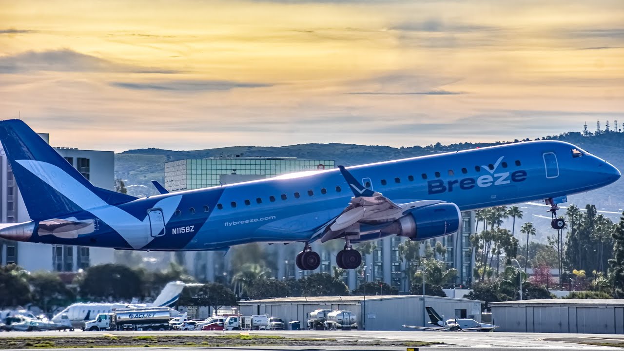 40 MINUTES OF MORNING Plane Spotting at California, John Wayne Airport [KSNA/SNA]