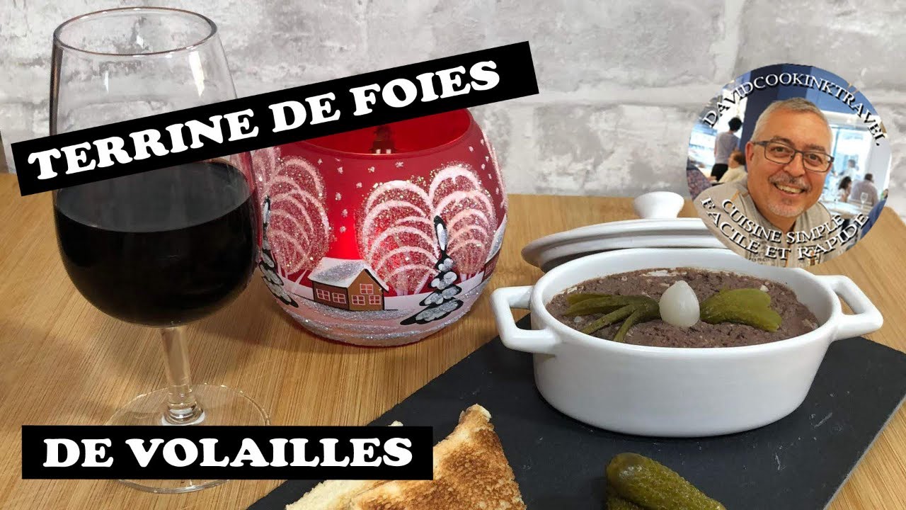 Terrine de foies de volailles maison, recette simple et facile