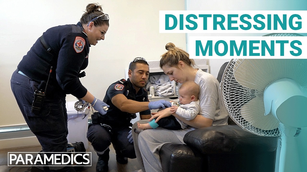 First Time Mum's Emergency Call For Choking Baby | Paramedics
