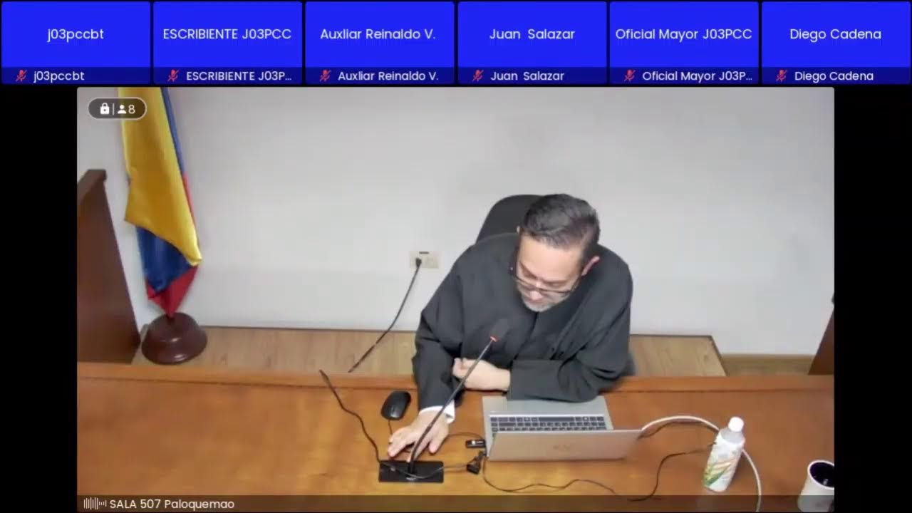 EN VIVO: Juan Guillermo Monsalve declara en juicio contra el “abogánster” Diego Cadena