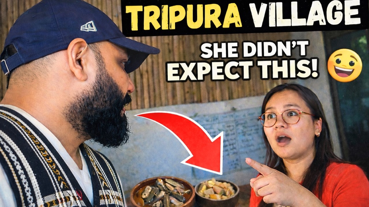 😲 I Wore a Mizo Tribal Dress & Ate Local Food — Tripura Surprise!  Jampui Hills