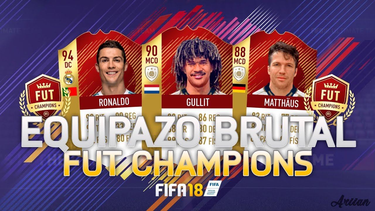 MI EQUIPAZO PARA FUT CHAMPIONS! (4 ICONOS, CRISTIANO RONALDO..) - FIFA 18 ULTIMATE TEAM